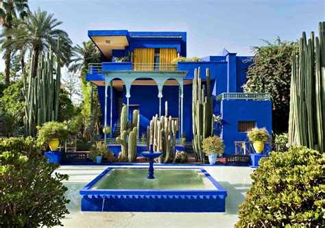 jardin yves saint laurent marrakech